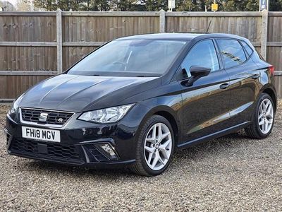 Used Seat Ibiza FR 95 HP (69 kW) 2018 Black Hatchback