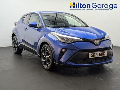 Blue Used 2021 Toyota C-HR Design SUV | £16,450 (Good price)