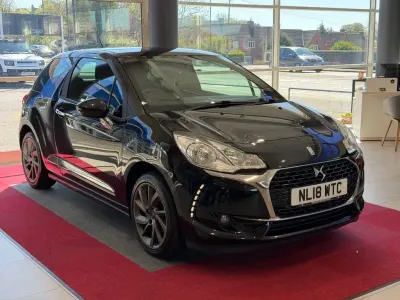 Used DS Automobiles DS3 Connected Chic 82 HP (60 kW) 2018 Black Hatchback