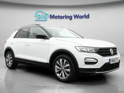 Used VW T-Roc Design 116 HP (85 kW) 2019 White SUV
