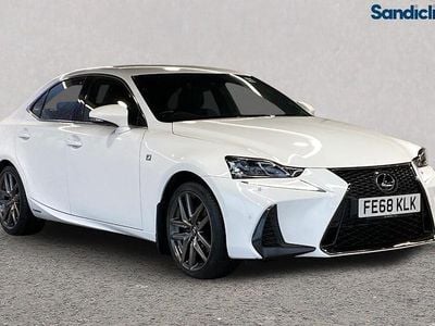 White Used 2017 Lexus IS300h Sport Line Sedan | £16,985 (A bit pricey)
