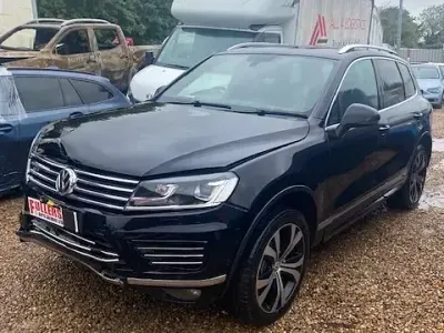 Used VW Touareg R-line 2015 Black SUV
