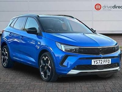 Used Vauxhall Grandland X Ultimate 130 HP (95 kW) 2022 Blue SUV