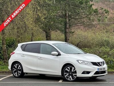 Used Nissan Pulsar S 115 HP (84 kW) 2016 White Hatchback