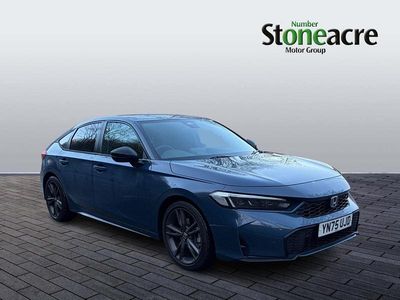 New Honda Civic Sport 140 HP (102 kW) 2025 Blue Hatchback