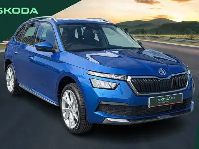 Used Skoda Kamiq SE L Executive 147 HP (108 kW) 2023 Blue SUV