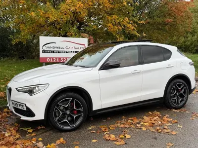 Used Alfa Romeo Stelvio Ti 2019 White SUV