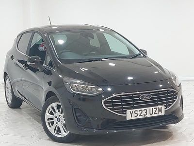 Used Ford Fiesta Titanium 100 HP (73 kW) 2023 Black Hatchback