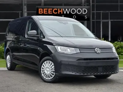 Used VW Caddy Maxi S 102 HP (75 kW) 2022 Black MPV