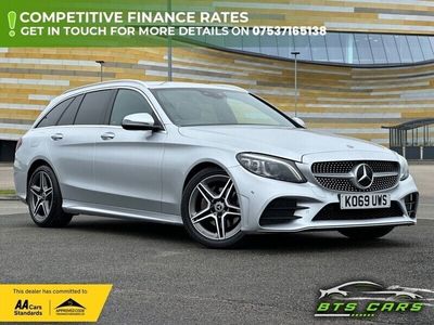 used Mercedes C220 C-Class 2.0D AMG LINE EDITION 5d 192 BHP