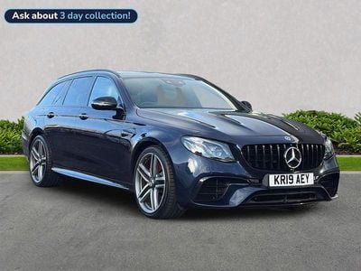 Blue Used 2019 Mercedes E63S AMG Estate | £49,346