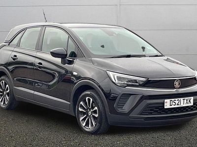 Used Vauxhall Crossland 83 HP (61 kW) 2021 Black SUV