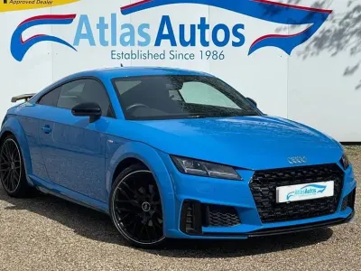 Used Audi TT Black Edition 245 HP (180 kW) 2020 Blue Coupe