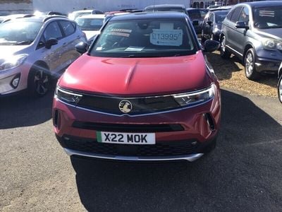 Used Vauxhall Mokka Ultimate 100 kW (136 HP) 2022 Red SUV