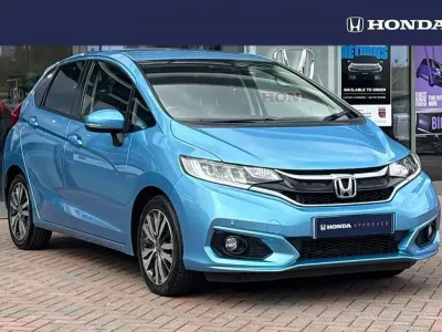Used Honda Jazz EX 102 HP (75 kW) 2018 Skyride blue Hatchback