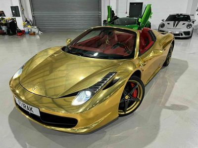 used Ferrari 458 4.5 Spider Auto Seq 2dr