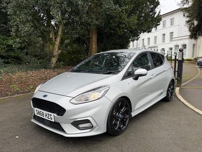 Used Ford Fiesta ST-Line X 125 HP (91 kW) 2018 Silver Hatchback