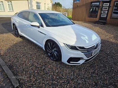 Used VW Arteon R-line 2019 White Hatchback