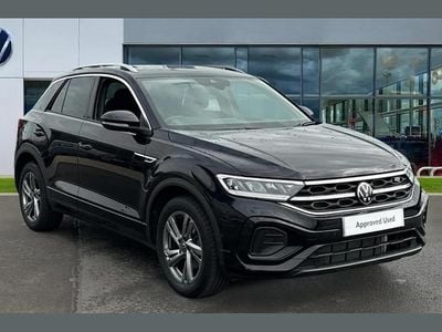 Usado VW T-Roc R-line 150 HP (110 kW) 2023 Preto SUV