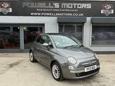 Used Fiat 500C Lounge 69 HP (50 kW) 2012 Cabriolet