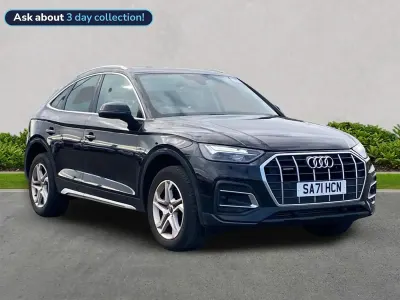 Used Audi Q5 Sportback Sport 265 HP (194 kW) 2021 Black SUV