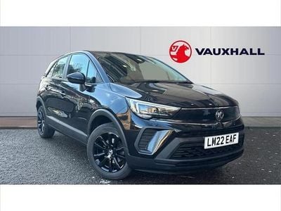 Used Vauxhall Crossland Design Edition 110 HP (80 kW) 2022 Black SUV
