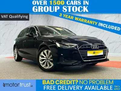Used Audi A4 Comfort 163 HP (119 kW) 2023 Black Estate