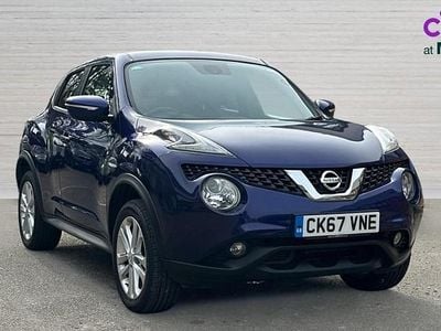 Used Nissan Juke N-Connecta 117 HP (86 kW) 2017 Blue SUV