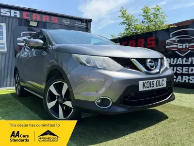 Used Nissan Qashqai N-TEC 115 HP (84 kW) 2015 Grey SUV