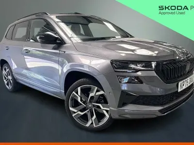 Used Skoda Karoq SportLine 110 HP (80 kW) 2025 Graphite grey metallic SUV