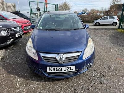 Used Vauxhall Corsa Active 79 HP (58 kW) 2009 Blue Hatchback
