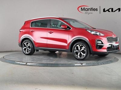 Used Kia Sportage 130 HP (95 kW) 2019 Red SUV