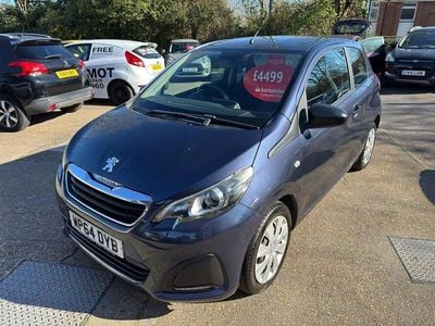 Used Peugeot 108 Active 68 HP (50 kW) 2015 Blue Hatchback