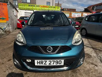 Used Nissan Micra Acenta 80 HP (58 kW) 2014 Blue Hatchback