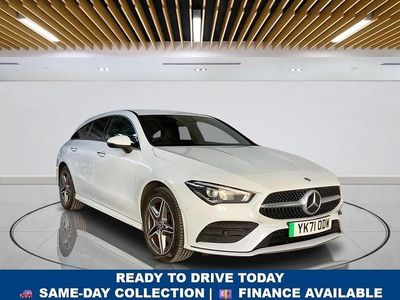 Used Mercedes CLA250e Shooting Brake AMG line 218 HP (160 kW) 2021 White Estate