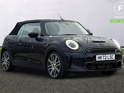 Blue/black Used 2022 Mini Cooper S Cabriolet Comfort Cabriolet | £19,099 (Good price)
