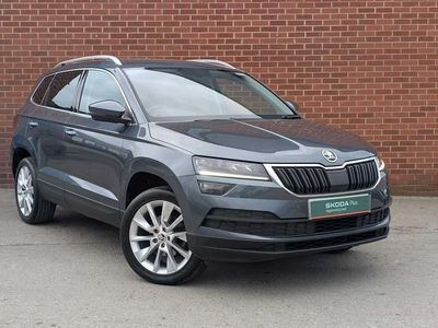 Used Skoda Karoq SE L 115 HP (84 kW) 2019 Grey SUV