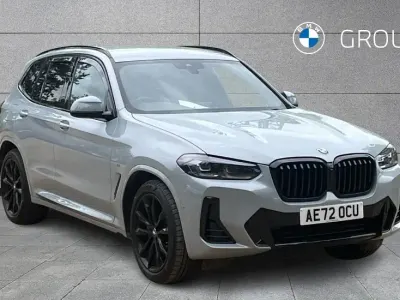 Begagnad BMW X3 M Sport 286 HK (210 kW) 2022 Grå SUV