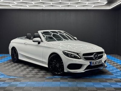 Used Mercedes C250 AMG Line Premium Plus 2017 White Cabriolet
