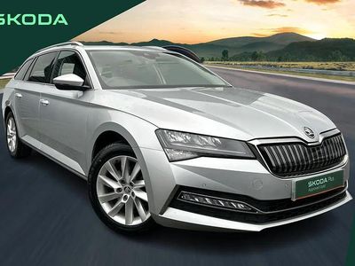 Used Skoda Superb SE Technology 214 HP (157 kW) 2023 Silver Estate