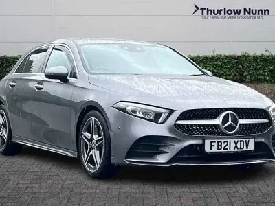 Used Mercedes A200 AMG line 150 HP (110 kW) 2023 Grey Hatchback