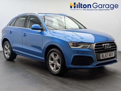 Used Audi Q3 Sport 150 HP (110 kW) 2018 Blue SUV
