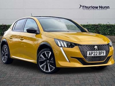 Yellow Used 2022 Peugeot 208 GT Hatchback | £14,299 (Fair price)