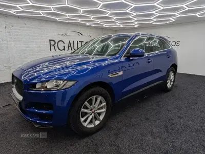 Used Jaguar F-Pace Prestige 163 HP (119 kW) 2019 Blue SUV