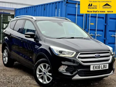 Begagnad Ford Kuga Titanium 180 HK (132 kW) 2018 Svart SUV