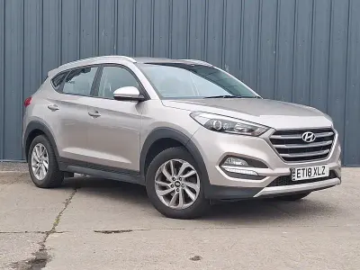Used Hyundai Tucson SE 116 HP (85 kW) 2018 Beige SUV