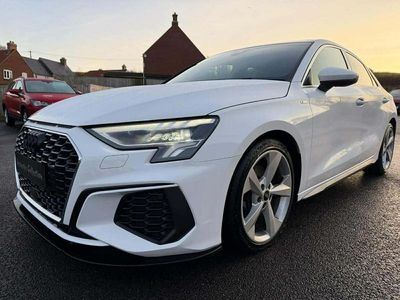 Used Audi A3 S-Line 2021 White Sedan