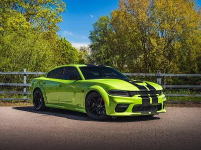 Used Dodge Charger 2024 Green Hatchback