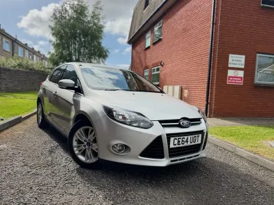Used Ford Focus Titanium 125 HP (91 kW) 2014 Silver Hatchback