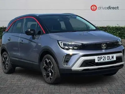 Used Vauxhall Crossland SRi 130 HP (95 kW) 2021 Grey SUV